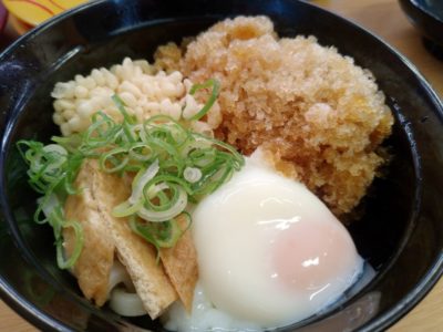 スシローの冷やしぶっかけうどん