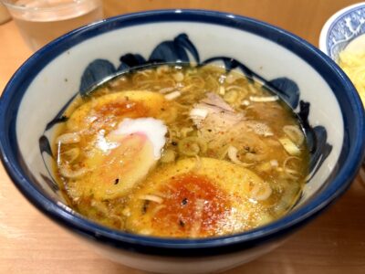 中華そば青葉の「特製つけ麺」のつけ汁