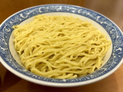 中華そば青葉の「特製つけ麺」の麺